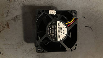 Кулер корпусний 6025 60x60x25mm,12V 0,6 A 3pin