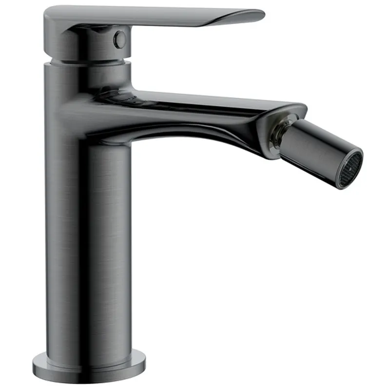 Змішувач для біде Koer KB-20028-07 з гнучким підводом, графіт (KR5304)