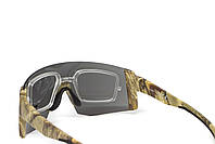 Окуляри захисні Global Vision Astro+RX Camo (gray), сірі в камуфльованій оправі, з діоптрійною вставкою в комплекті, фото 4
