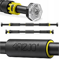 Турнік розсувний 4FIZJO 66-100 см Black/Yellow (P-5907739314765)