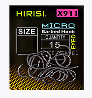 Гачки Риболовні Hirisi X911 №6 15 шт тефлонове покриття