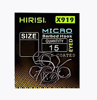 Гачки Риболовні Hirisi X919 №6 15 шт тефлонове покриття