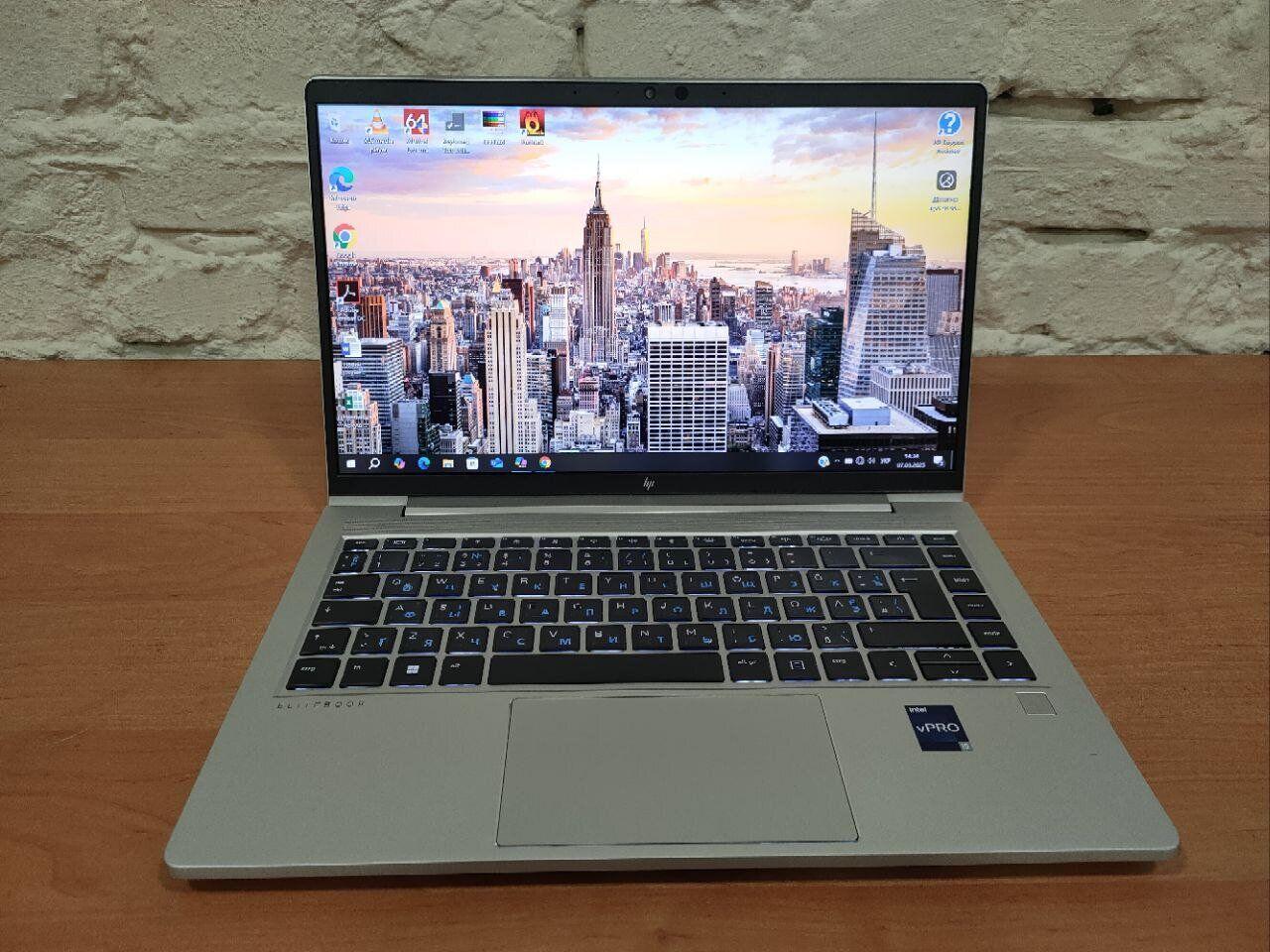 Б/в Ультрабук HP EliteBook 640 G9 14" 1920x1080| Core i5-1245U| 16 GB RAM| 480 GB SSD| Iris Xe