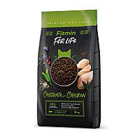 Корм для котів Fitmin cat For Life Castrate Chiken 8кг