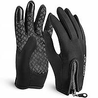 Рукавички для бігу 4FIZJO Size M Black (P-5907739318121)