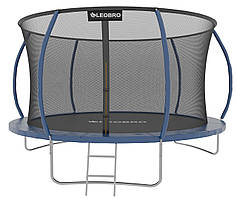 Батут із внутрішньою захисною сіткою 312 см LEOBRO Premium Pro 10FT BLUE