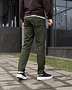 Повсякденні штани-карго Pobedov Skystone у кольорі хакі, фото 3