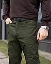Повсякденні штани-карго Pobedov Skystone у кольорі хакі, фото 4