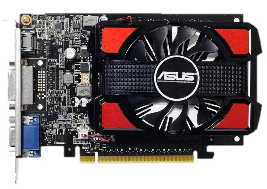 ВІДЕОКАРТА ASUS Pci-E NVidia GeFORCE GT 740 на 2 GB і ПОВНОЮ БІТНІСТЮ — 128 BIT з HDMI та ГАРАНТІЄЮ