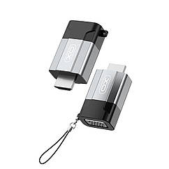 Адаптер XO GB014 HDMI Male to VGA Female Grey (GB014-HDMIVGA.tranish)