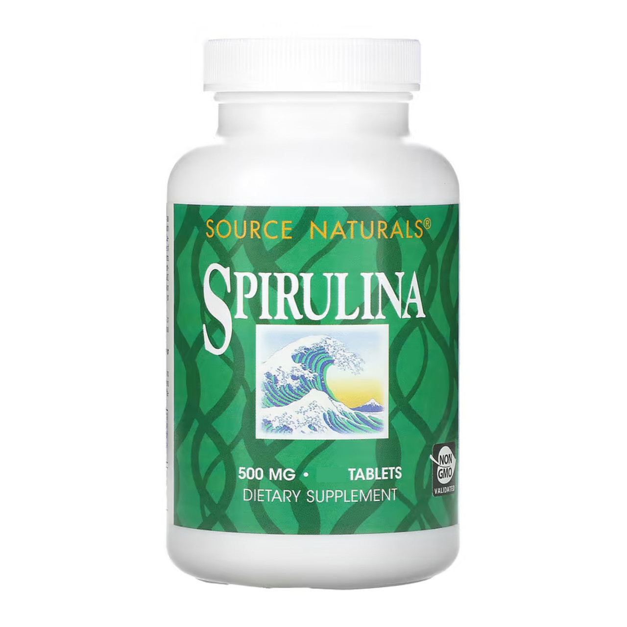Spirulina 500mg - 100 tabs, фото 1