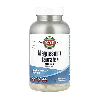 Magnesium Taurate 400mg - 180 tabs
