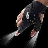 Рукавичка з вбудованим ліхтариком Glove Light, 1 шт, фото 3