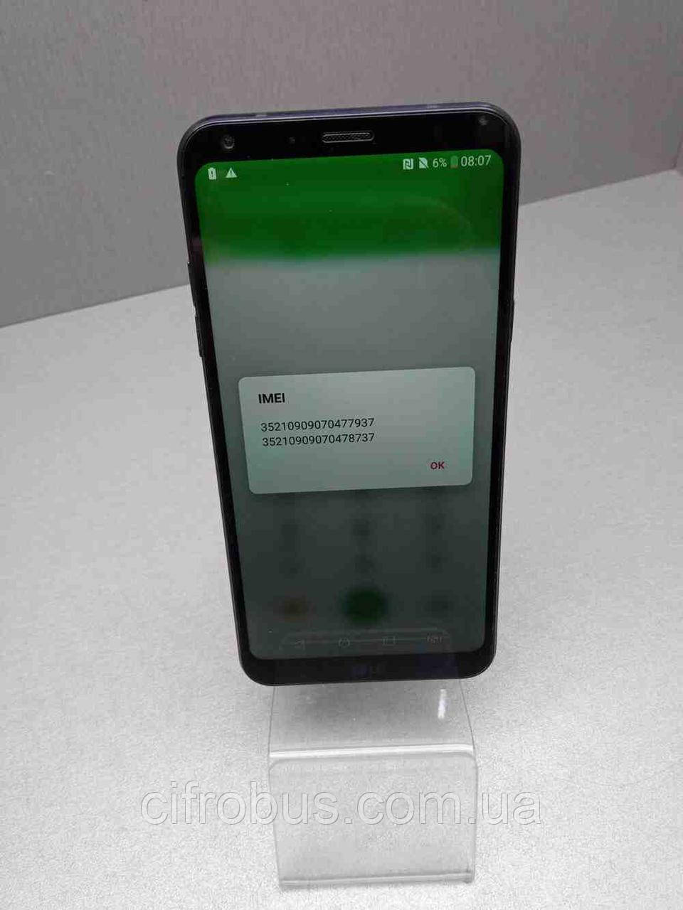 Мобільний телефон смартфон Б/У LG Q6 Plus 4/64Gb