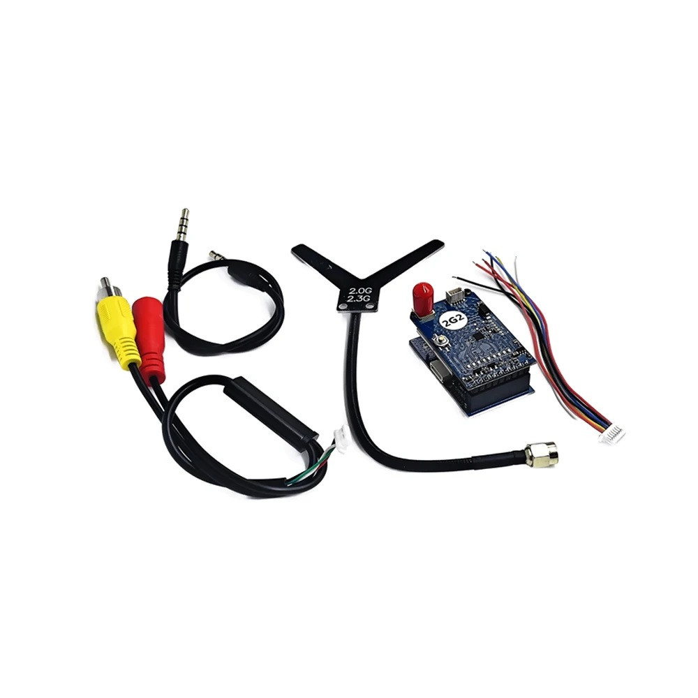 Відеоприймач VRX 2.2G 8Ch Readytosky + диполь антена, для FPV дронів