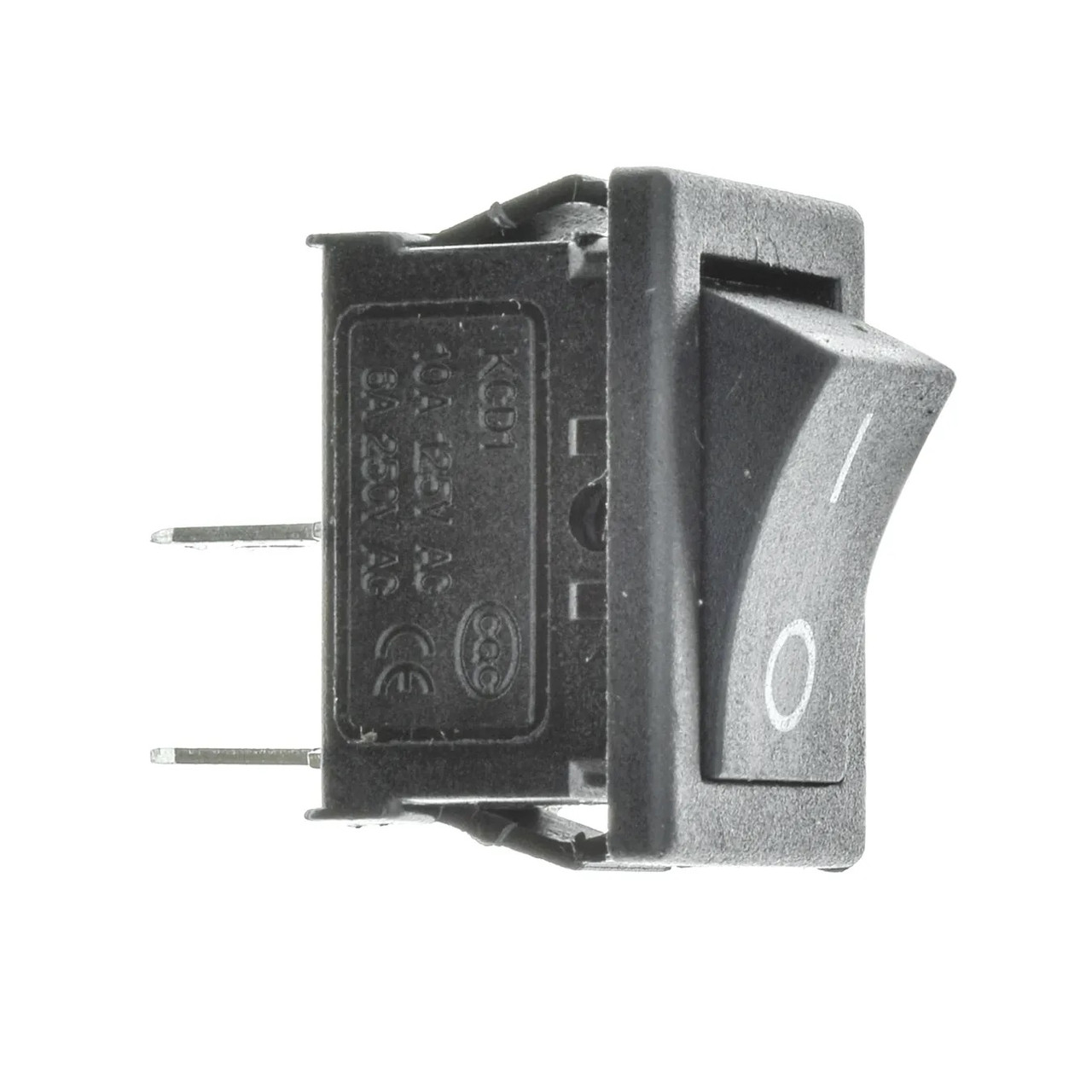 Перемикач On-Off 6A / 250V, KCD11-101 / L-KLS7-013A-10111BB, розмір 21х15мм