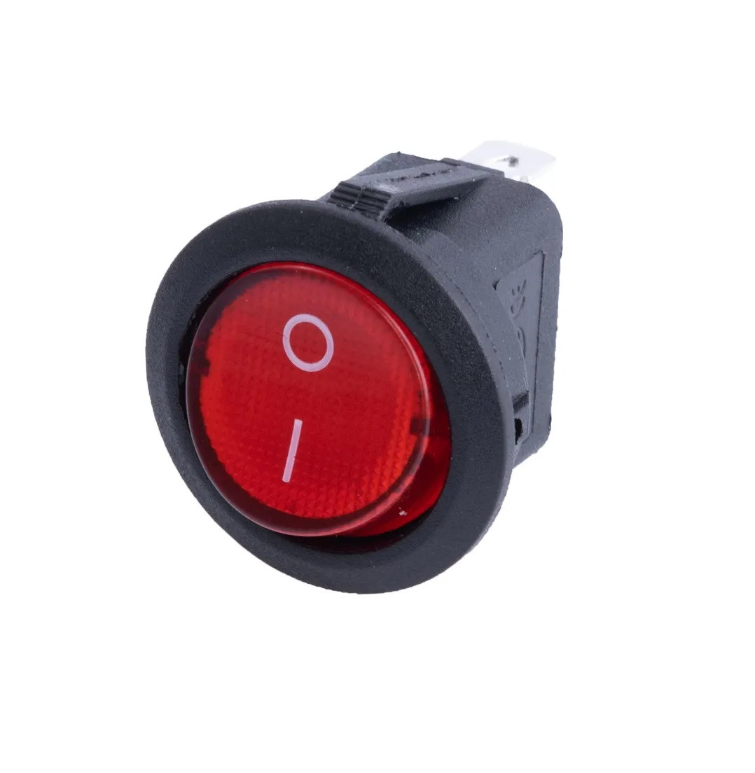 Перемикач On-Off 6A / 250V, L-KLS7-020-101011RB, для електронних схем та проектів