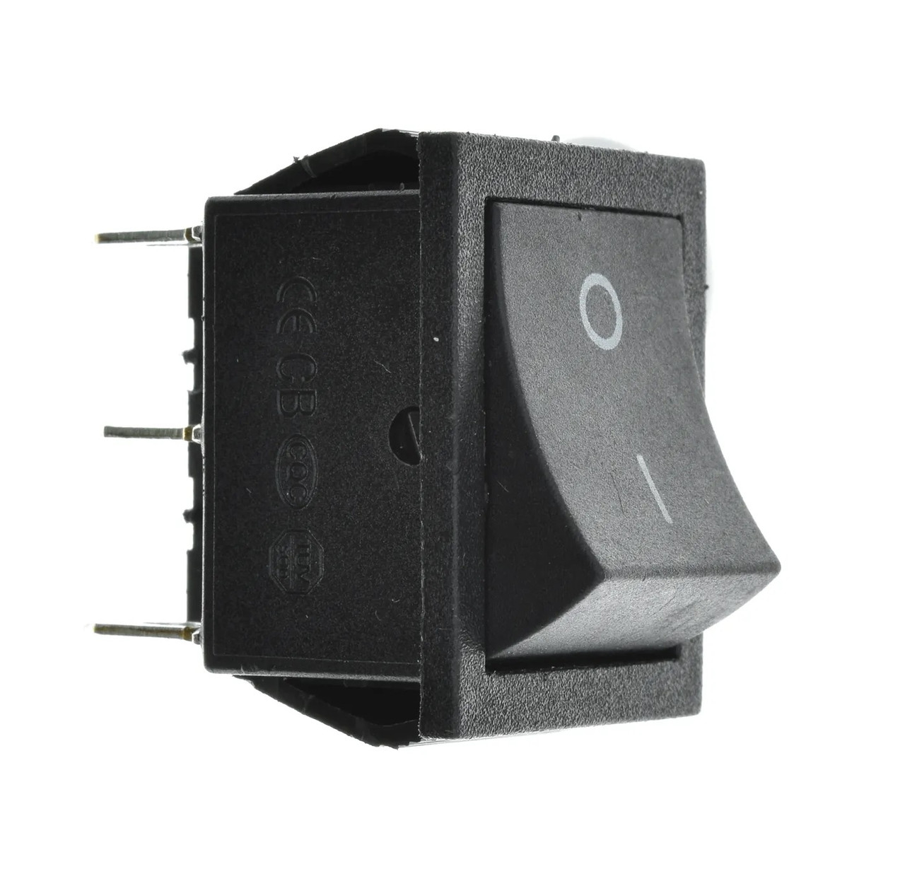 Перемикач On-On 6A / 250V, KLS7-022-102011-BB, для електронних схем та проектів