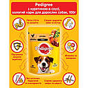 Корм Pedigree консервований повнораційний для дорослих собак з куркою в соусі,д/п 100г (Педігри), фото 4