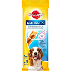 Палички Pedigree для щоденного догляда за ротовою порожниною у собак малих порід Dentastix, 77г (Педігрі)