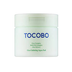 Заспокійливі тонер-педи з центелою Tocobo Cica Calming Aqua Pad (60 pads)