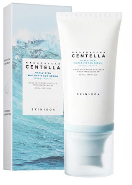 Сонцезахисна крем-сироватка SKIN1004 Madagascar Centella Hyalu-Cica Water-Fit Sun Serum (30 ml)