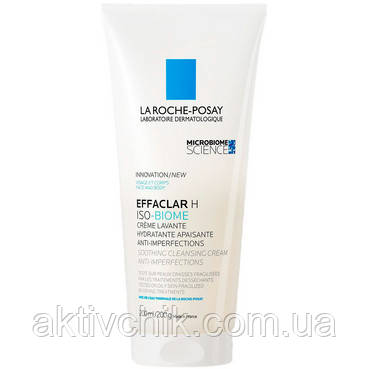 Очисний крем-гель Ефаклар Ейч Ізо-Біом La Roche-Posay Effaclar H Iso Biom, фото 1
