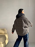 Стильна жіноча демісезонна коротка куртка с кашеміра утеплена -''Теона'', фото 3