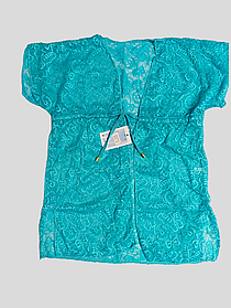 Туніка пляжна дитяча Samegame 2031130 бірюзовий   В наличии только 30 32 34 размеры