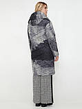 Стильне жіноче подовжене демісезонне пальто стьобане-''Кріс, фото 5