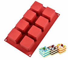 Форма для випікання Empire Кубик на 8 відділень 38х17 см силікон (7415 EM)