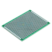 Монтажна макетна плата PCB 50х70мм, крок 2.54 мм, двосторонній