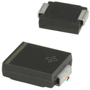 SMCJ8.0A TVS, однонаправлений, 8,0 В, 1,5 кВт, SMC, SMCJ8.0A-E3/57T