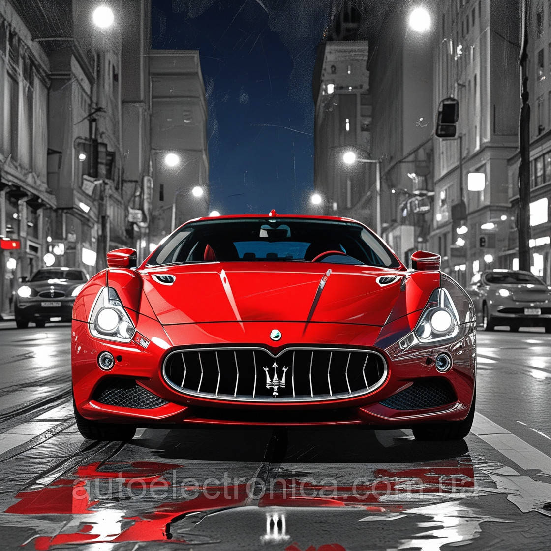 Картина на полотні "Red Maserati" | CCM 7.03, фото 1