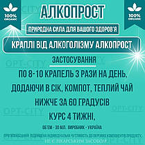 Краплі від алкоголізму Алко Прост для лікування алкогольної залежності з натуральними інгредієнтами, фото 4