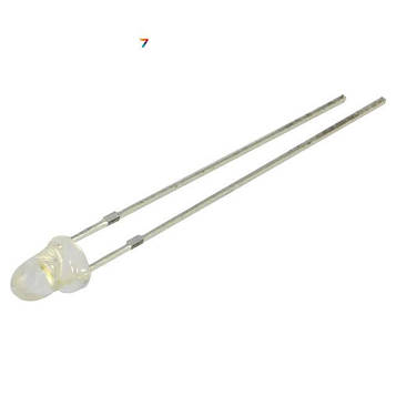 OSM57L3211A-78 LED, 3мм, білий теплий, 60000÷70000мкд, 15°, Поверхня: опукла