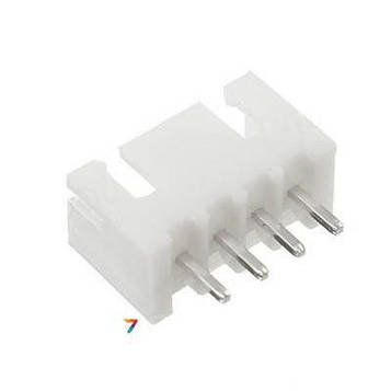 XH2.54-4P Роз'єм живлення 4 конт. (Папа) крок 2,54 на плату прямий