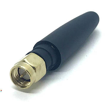 ANT-433-02 Антена 433 МГц. SMA-M. Довжина: 53.5 мм. K підсил: 2 dBi