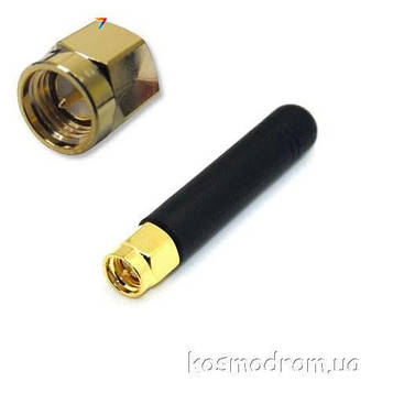 ANT-433-06 Антена 433 МГц. SMA-M. K підсил: 2 dBi
