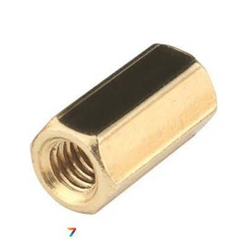 TFF-M2.5X10 Дистанційна стійка з різьбленням M2.5: мідний сплав: 10 мм, Ключ: 4,5 мм