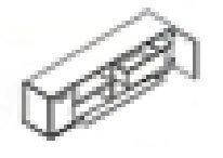 Тумба під телевізор Норд RTV2D1K1S  590х1870х400мм кашемір + дуб сонома  Гербор, фото 2