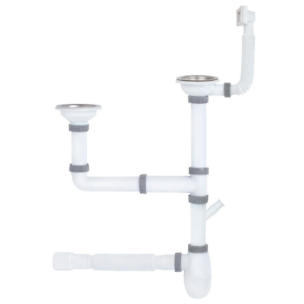 Сифон для кухонної мийки ITAL K1116D, 1/2"х40