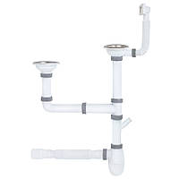 Сифон для кухонної мийки ITAL K1116D, 1/2"х40