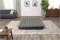 Надувний двоспальний матрац велюровий Bestway (6713N)