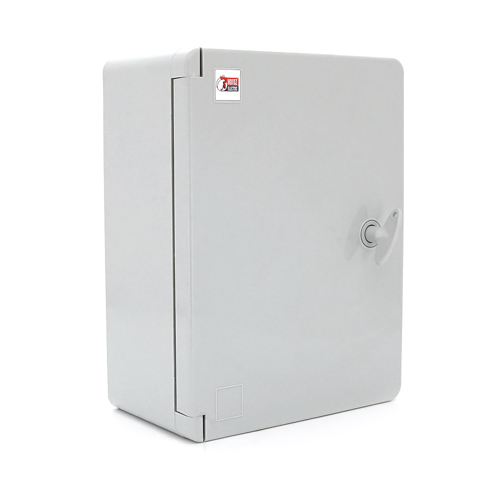 Бокс міцний з ABS пластику з монтажною панеллю 330х250х140, IP65, фото 1