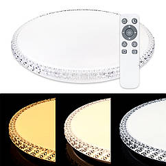 Світильник світлодіодний Biom SMART SML-R08-80/2 3000-6000 K 80 Вт з д/у