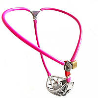 Чоловічий пояс вірності Invisible chastity belt with accessory shield anal plug kitty.in.ua