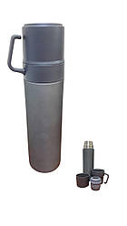 Термос 600мл + 2 чашки