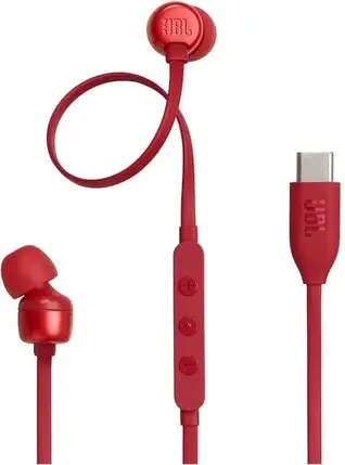 HF JBL Harman TUNE 310C USB-C Red (JBLT310CRED) UA, фото 1