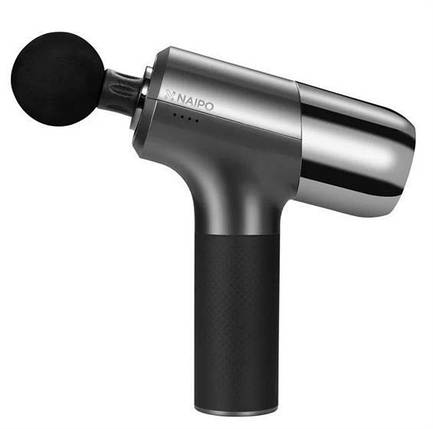 Масажер перкусійний ручний NAIPO Massage Gun NP-MG02 для тіла без підігріву UA, фото 1